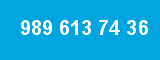 989 613 74 36 989 613 74 36